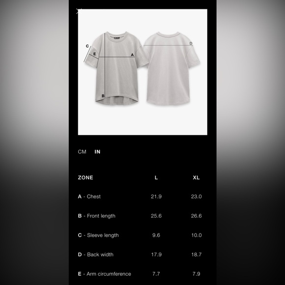 Zara White Tonal Floral T-shirt | Short Sleeves | XL | Cotton | NWT | Sold Out - Picture 9 of 12